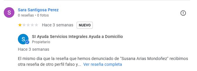Reseña 2 google maps